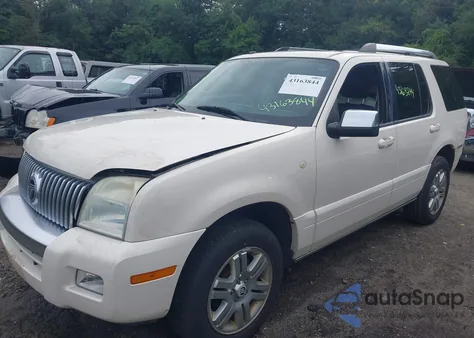 2009 Mercury Mountaineer Premier z USA, uszkodzony, nr VIN 4M2EU48819UJ01821